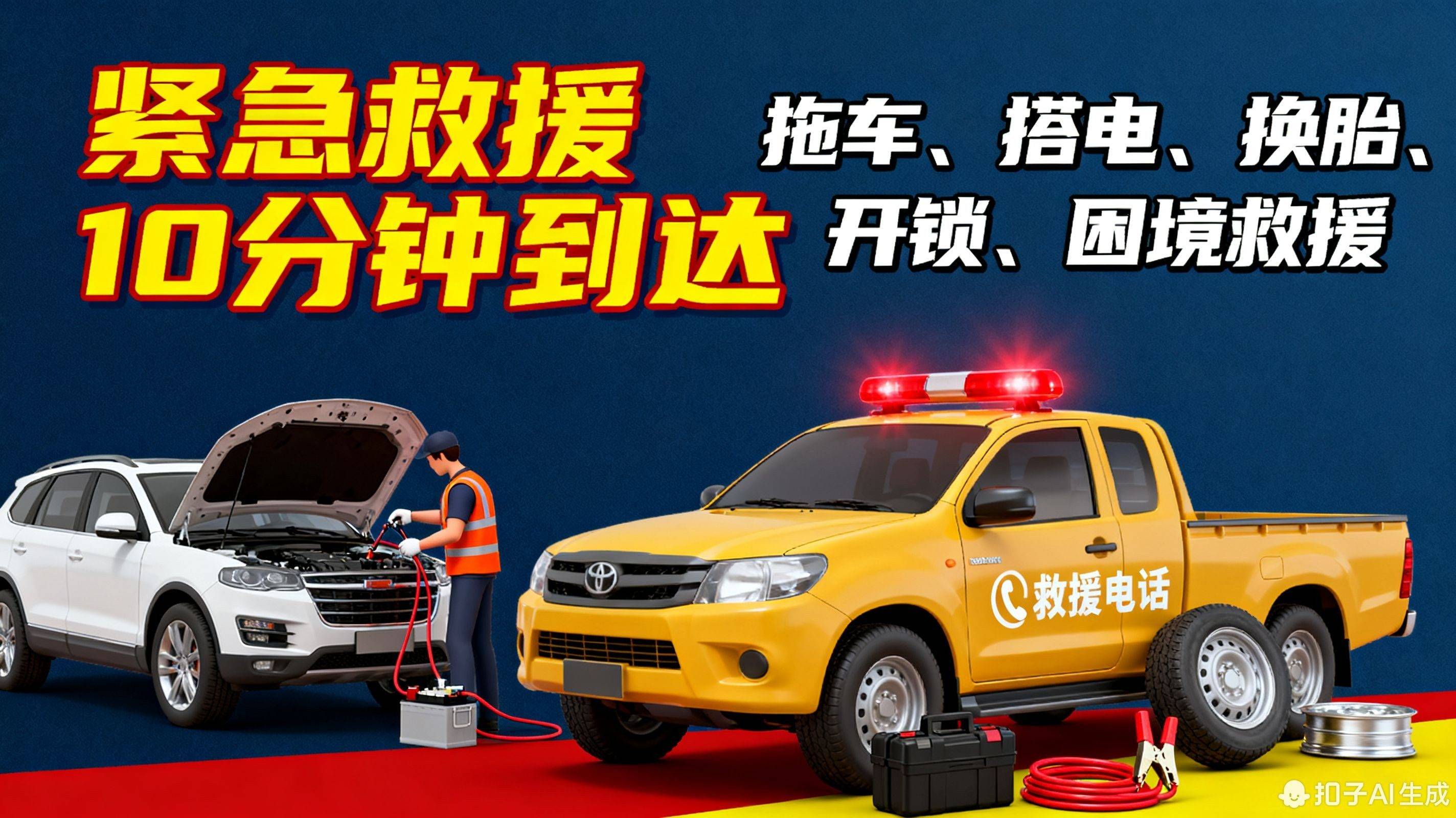 改则最新24小时上门汽车搭电救援方法分析(最方便真实的改则上门汽车搭电多少钱方法)